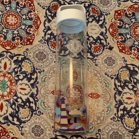 Starbucks YouAreHere Water Bottle - North Carolina - Picture 1 of 5